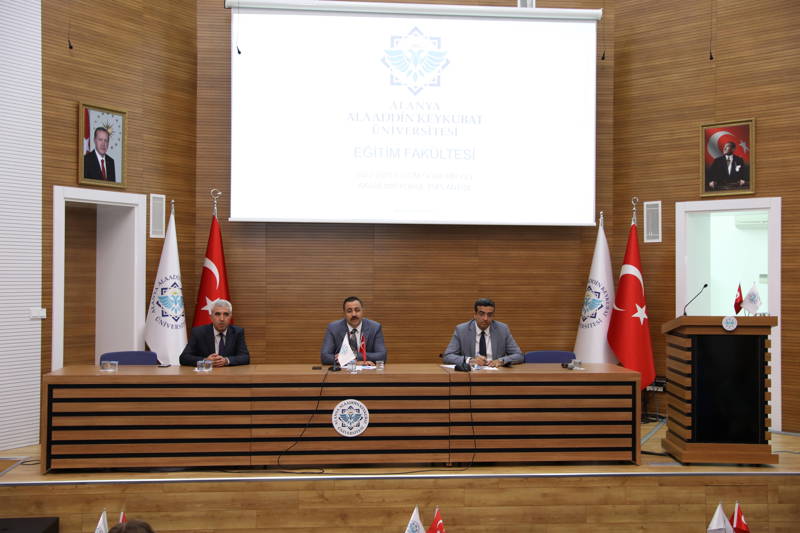 FAKÜLTEMİZ AKADEMİK KURULU REKTÖRÜMÜZ PROF.DR.EKREM KALAN’IN KATILIMIYLA GERÇEKLEŞTİRİLDİ