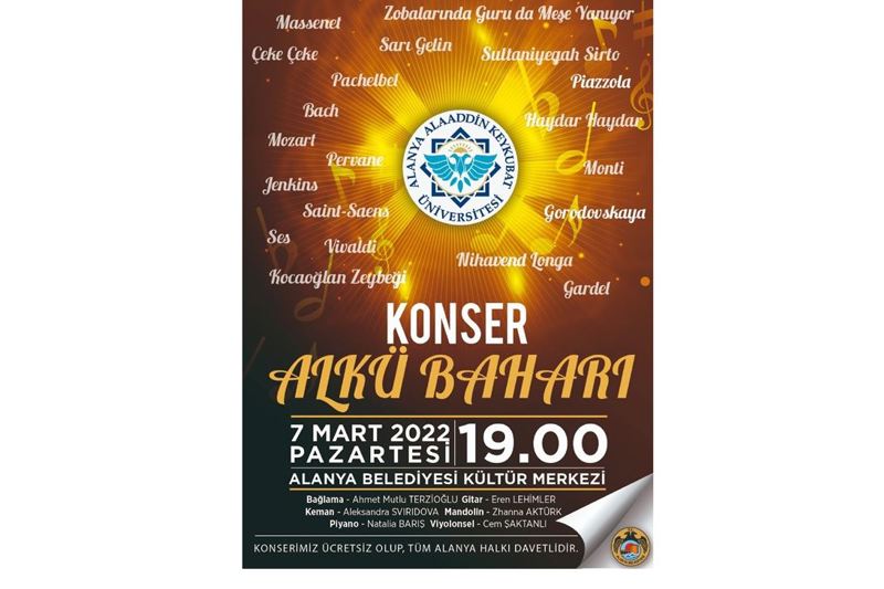 ALKÜ Baharı Konseri
