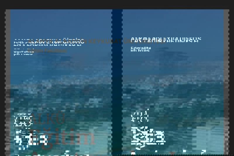 ALKÜ Eğitim Araştırmaları I Kitabımız Yayımlandı