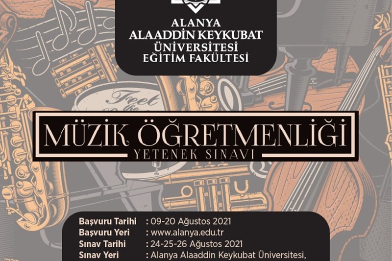 Güzel Sanatlar Eğitimi Bölümü Müzik Öğretmenliği Programı Özel Yetenek Sınav Başvurusu Güzel Sanatlar Eğitimi Bölümü Müzik Öğretmenliği Programı Özel Yetenek Sınav Başvurusu