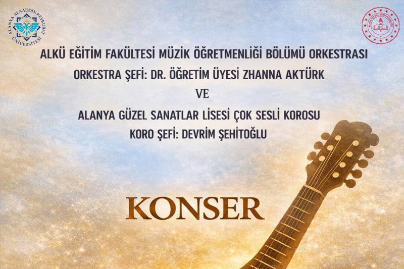 Eğitim Fakültesi Müzik Öğretmenliği Programı Orkestrası Konseri